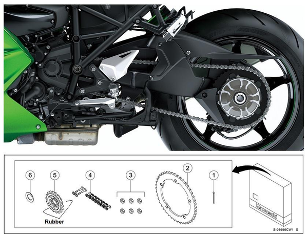 Genuine Chain and Sprocket Kit