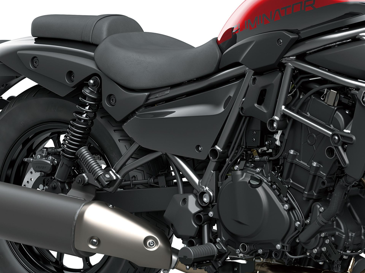 Relaxed, Upright Riding Position