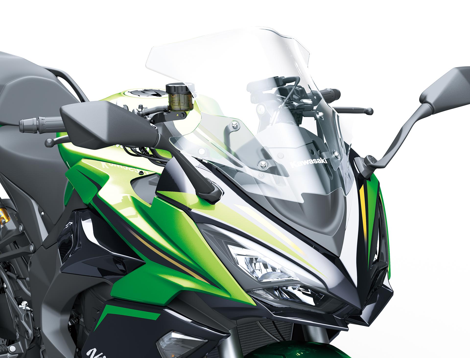 Large Clear Windscreen (Ninja 1100SX/SE)