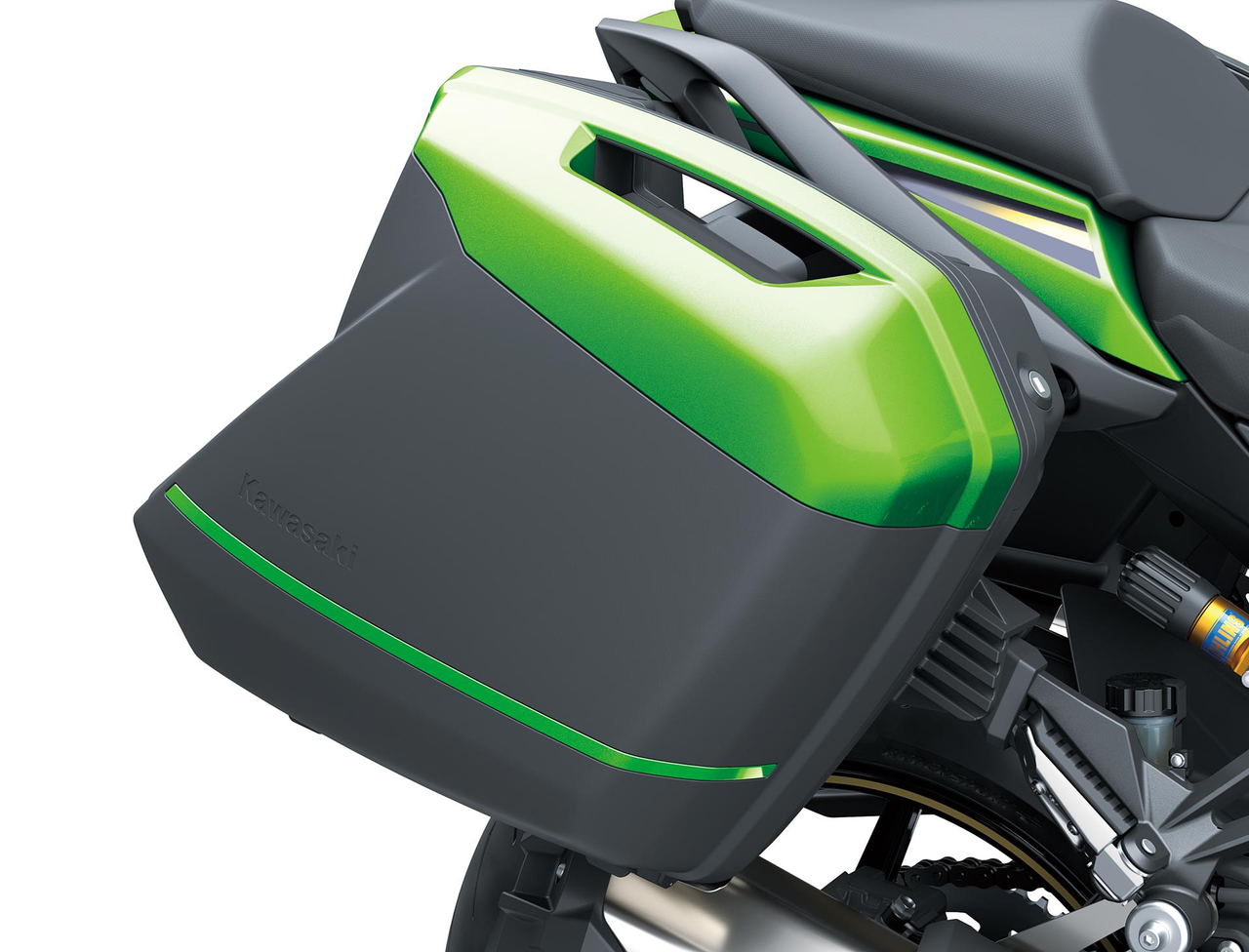 Siististi kiinnitettävä sivulaukkujärjestelmä